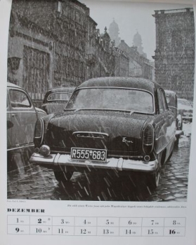 Ford "Mit Ford durchs neue Jahr" Yearcalendar 1956 (2175)